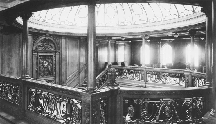Inside Titanic Staircase