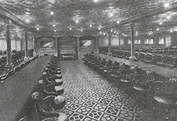 Inside Titanic | 2nd dining room | Inside Titanic's Lavish Interior | kevcummins