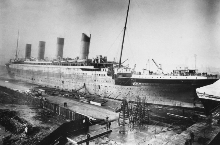 Titanic Construction, Titanic Design | TitanicBeingFittedOut5 | Titanic Construction & Design Information | kevcummins