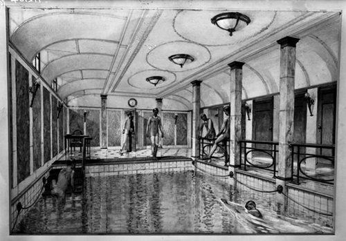 Inside Titanic | Titanic swimming pool | Inside Titanic's Lavish Interior | kevcummins