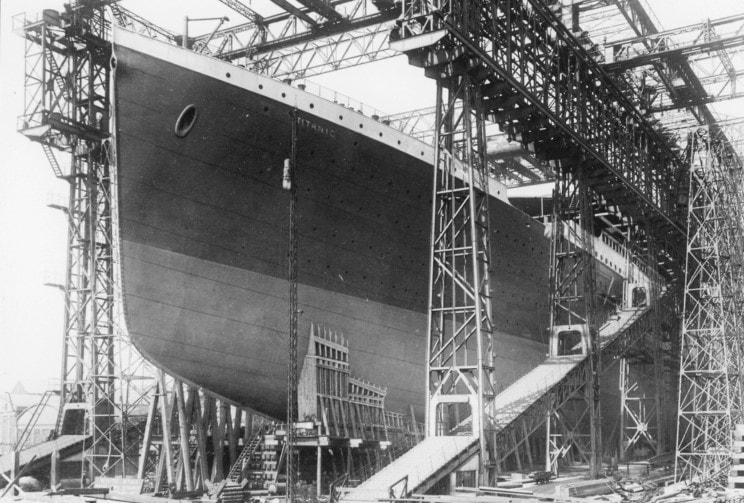 Titanic Construction, Titanic Design | TitanicinGantry | Titanic Construction & Design Information | kevcummins