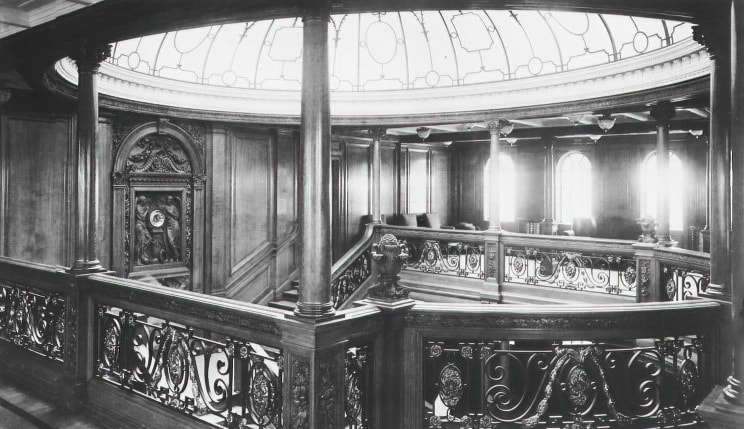 Titanic Pictures | 02 titanic 1st class staircase dome DeNoiseAI standard | Titanic Pictures | kevcummins