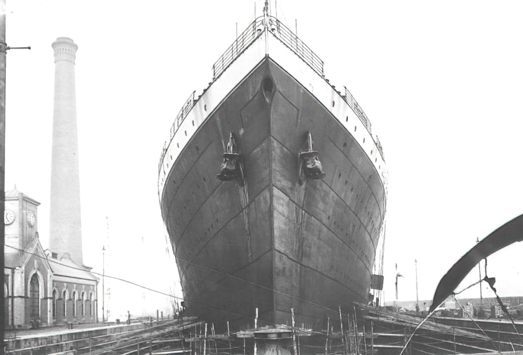Titanic Pictures | Titanic Being Fitted Out 2 DeNoiseAI standard | Titanic Pictures | kevcummins
