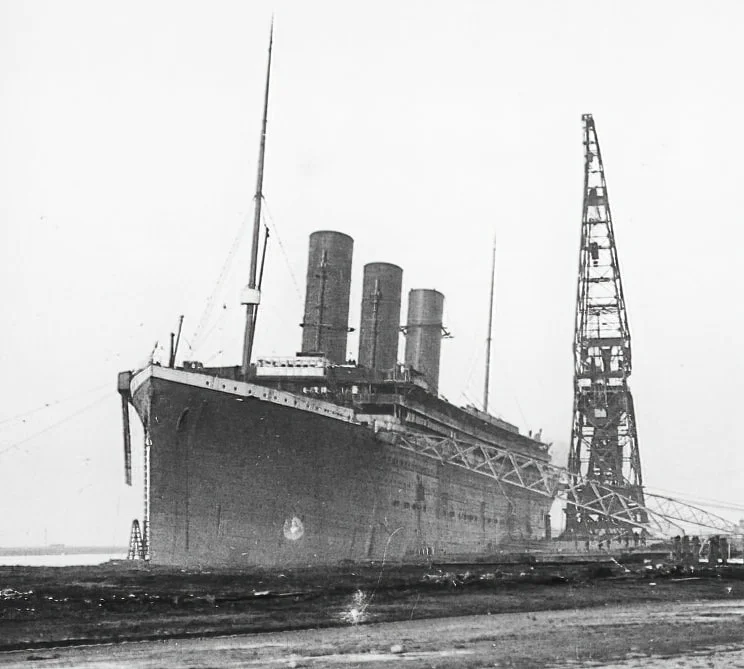 Titanic Pictures 75 Titanic Pictures | Titanic Being Fitted Out 3 DeNoiseAI standard | Titanic Pictures | kevcummins