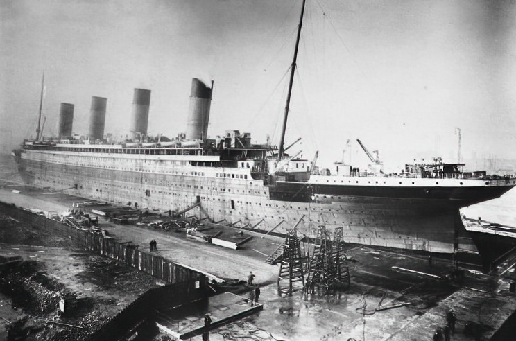 Titanic Pictures | Titanic Being Fitted Out 5 DeNoiseAI standard | Titanic Pictures | kevcummins