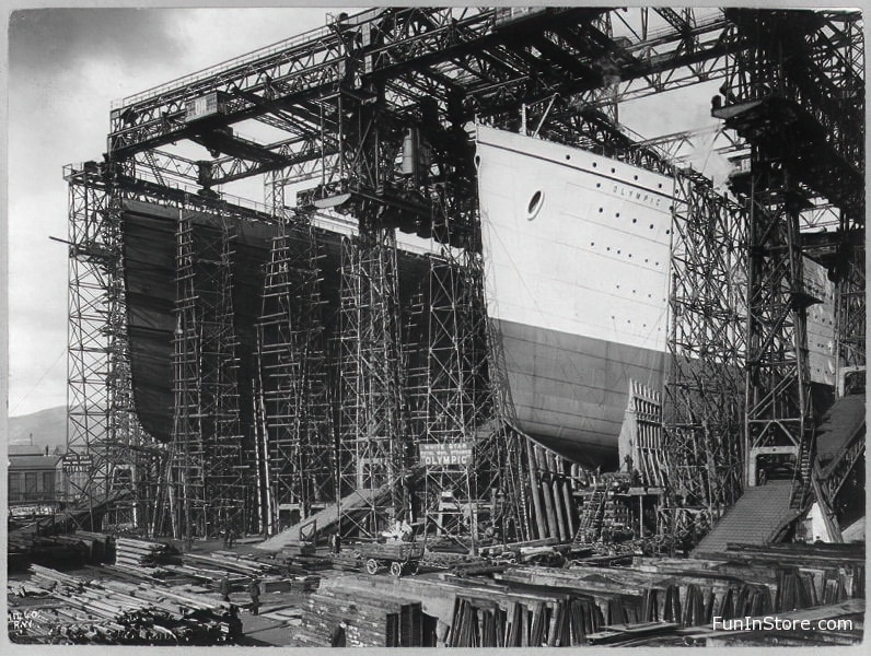 Titanic Pictures | Titanic Construction 1 DeNoiseAI standard | Titanic Pictures | kevcummins