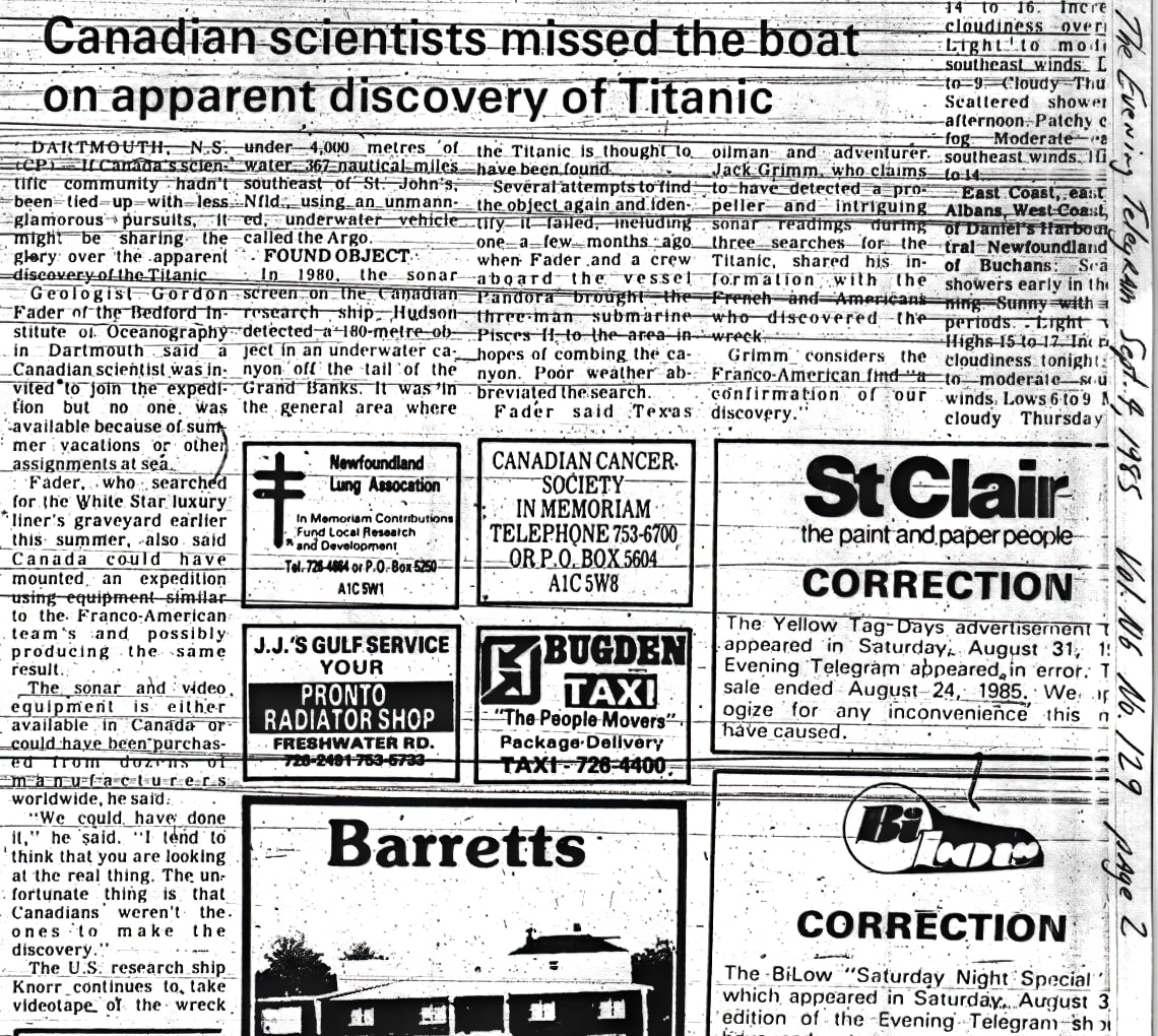 Titanic Pictures | Titanic article 1985 DeNoiseAI standard | Titanic Pictures | kevcummins