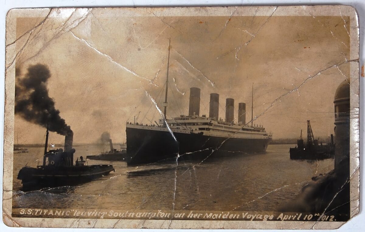 Titanic Pictures | Titanic sailing 1 DeNoiseAI standard | Titanic Pictures | kevcummins