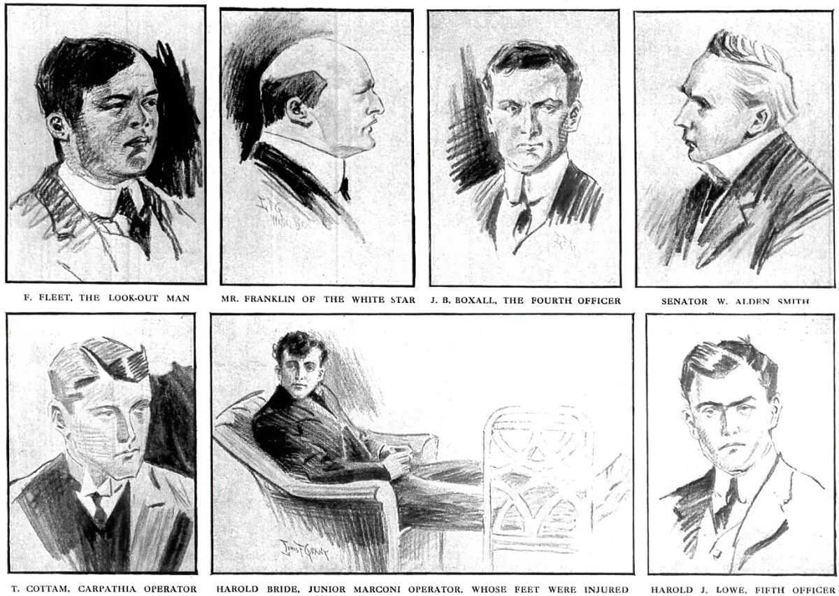 Titanic Pictures 130 Titanic Pictures | US Senate Titanic inquiry witnesses DeNoiseAI standard | Titanic Pictures | kevcummins