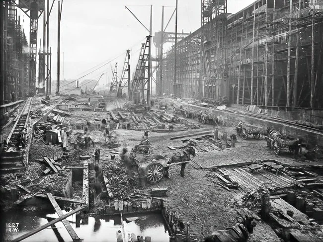 Titanic Pictures 18 Titanic Pictures | construction of titanic 1 DeNoiseAI standard | Titanic Pictures | kevcummins