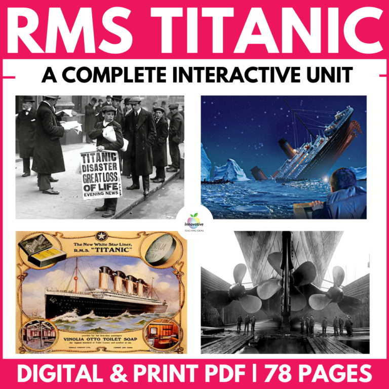 Top Titanic Resources For Teachers And Students